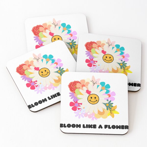 Item preview, Bloom like a flower (black) designed and sold by PainbutLove.