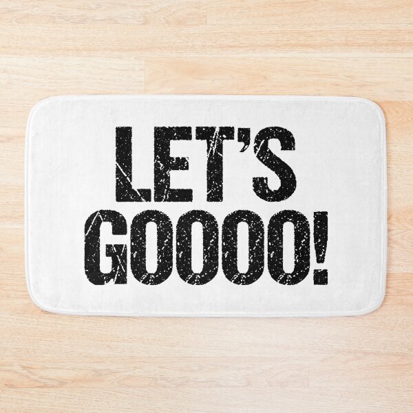 Item preview, Let's Gooo! | Typography Motivational Quote designed and sold by MotivationSpark.