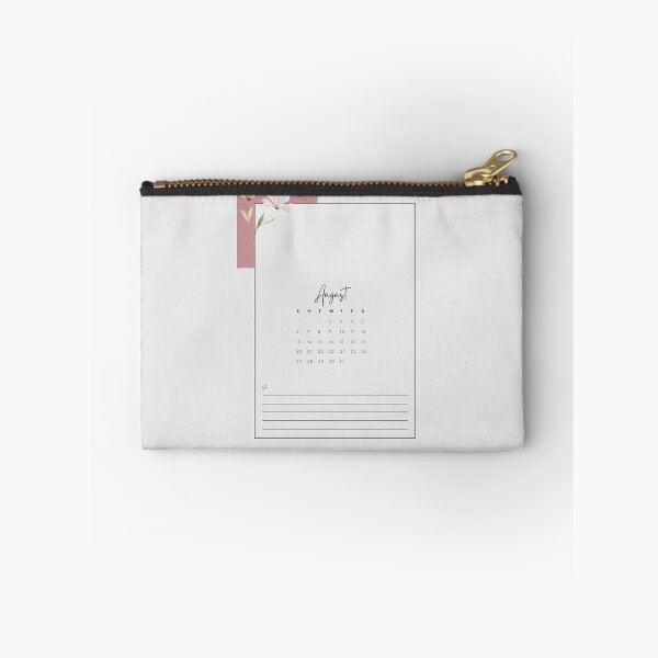 Item preview, 2023 Minimalistic Floral Aesthetic August Printable Calendar, A4 Monthly Calendar Starting on Sunday designed and sold by Levated.