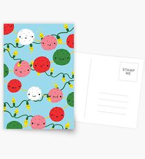 Pom Poms and Fairy Lights Postcards