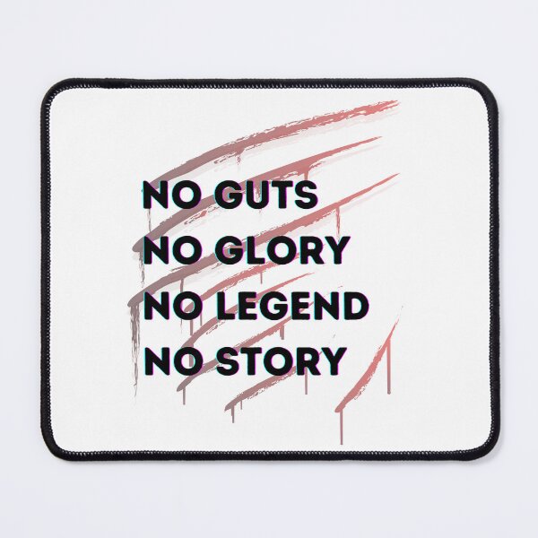 Item preview, No guts No glory No legend No story - Motivational designed and sold by Chattingwithyou.