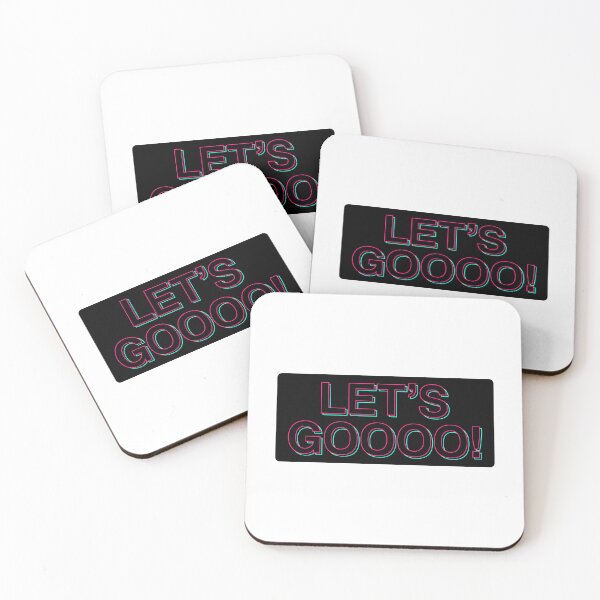 Item preview, Let's Gooo! | Typography Motivational Quote designed and sold by MotivationSpark.
