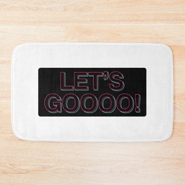 Item preview, Let's Gooo! | Typography Motivational Quote designed and sold by MotivationSpark.