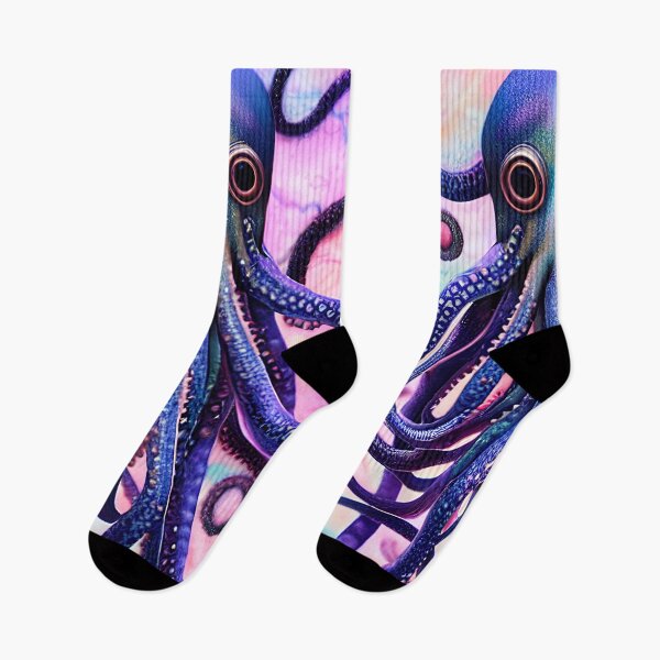 Item preview, Dreamy vibrant Octopus No4 designed and sold by angelisart.