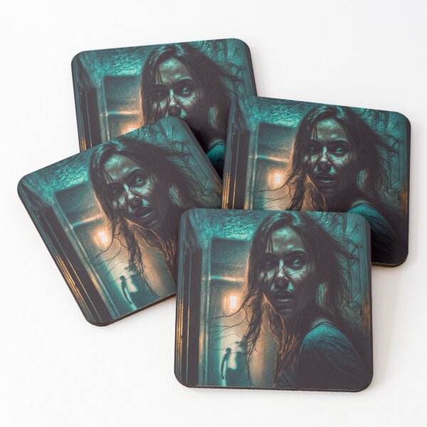 Item preview, Concept Art-Trapped In A Haunted House designed and sold by letsgetinspired.
