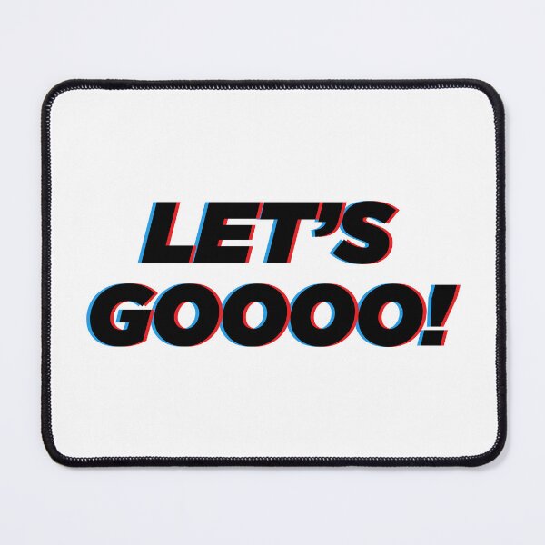 Item preview, Let's Gooo! | Typography Motivational Quote designed and sold by MotivationSpark.