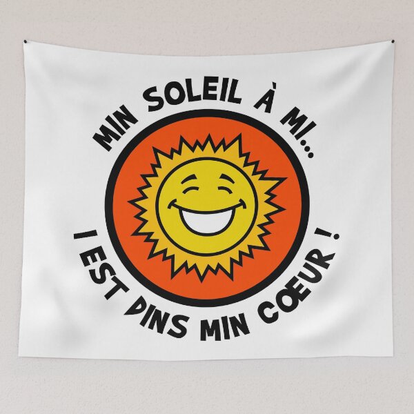 Item preview, Min sun mid, i am dins min heart! designed and sold by humour-chti.