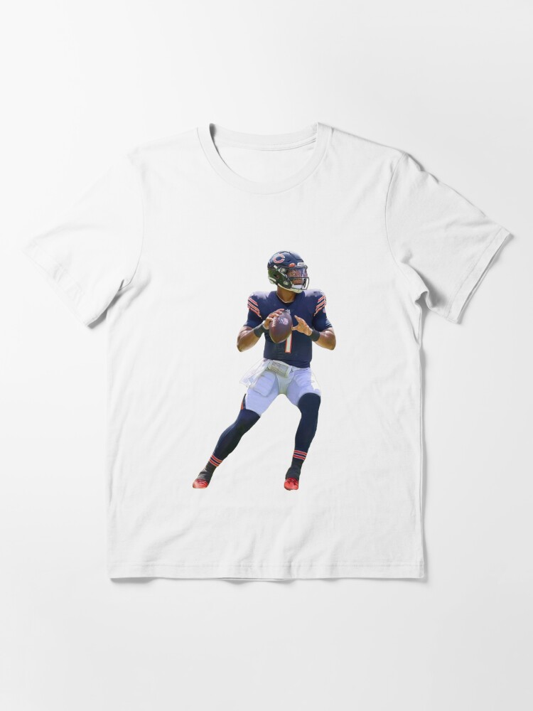 Justin Fields Back-To Essential T-Shirt for Sale by RatTrapTees