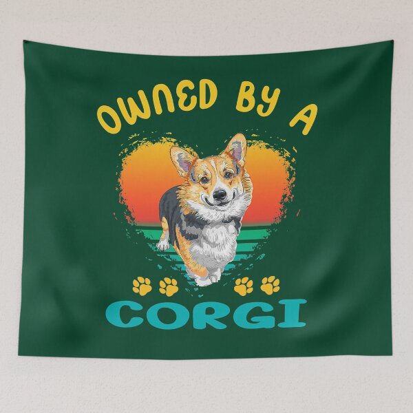 Item preview, Corgi Dog Owned By A Corgi Vintage designed and sold by TotomTee.