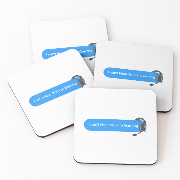 Item preview, I can't Hear You I'm Gaming Busy Funny Video Gamer | Message bubble designed and sold by TheSMSBoutique.