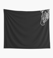 Leucism: Plains Zebra Wall Tapestry