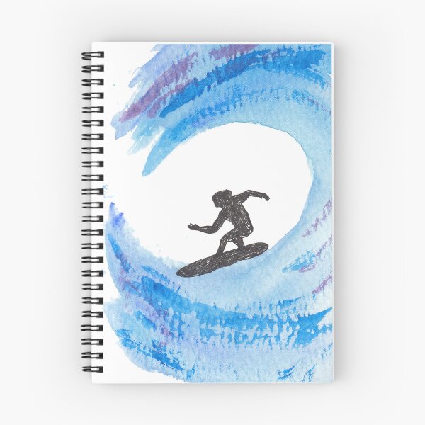 Item preview, Watercolor Surfer (No background) designed and sold by MilaMooDesigns.