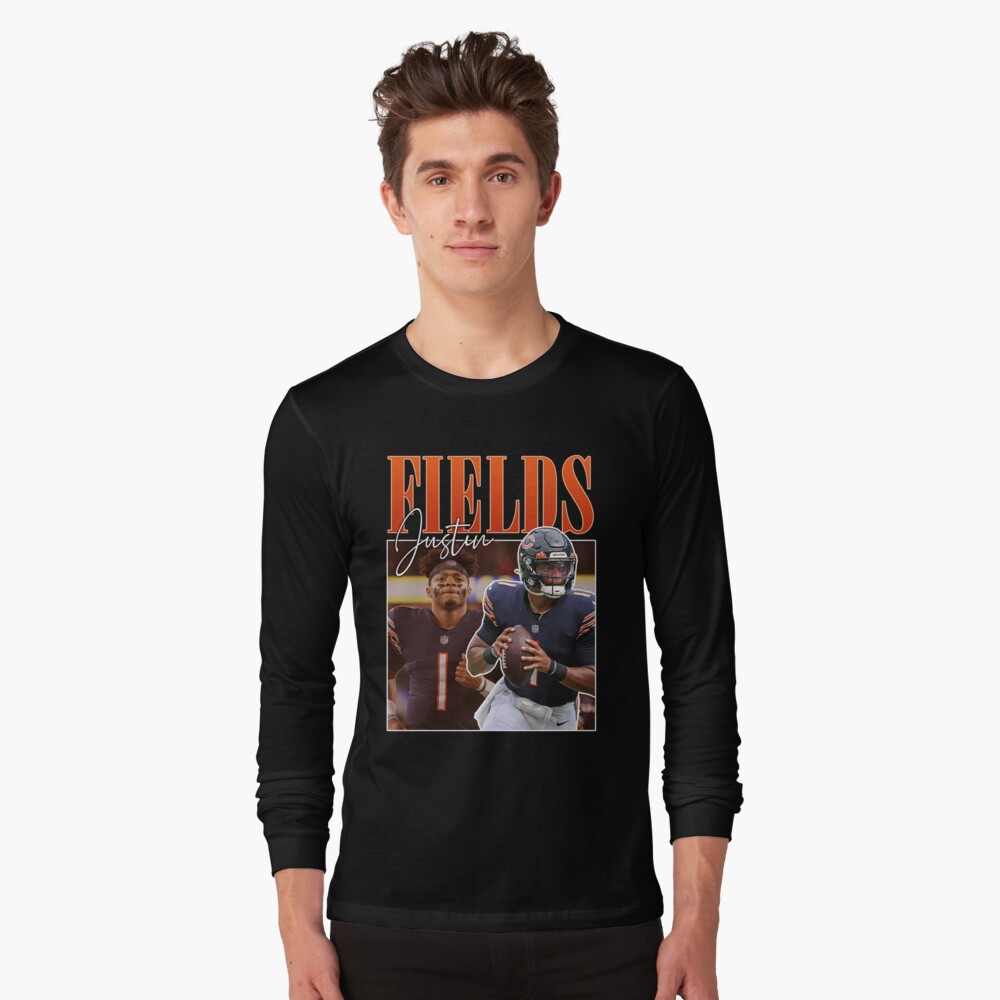 Justin Fields Vintage 90s Essential T-Shirt for Sale by ScottHarmon