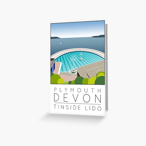 Item preview, Lido Poster Plymouth Tinside designed and sold by Steven House.