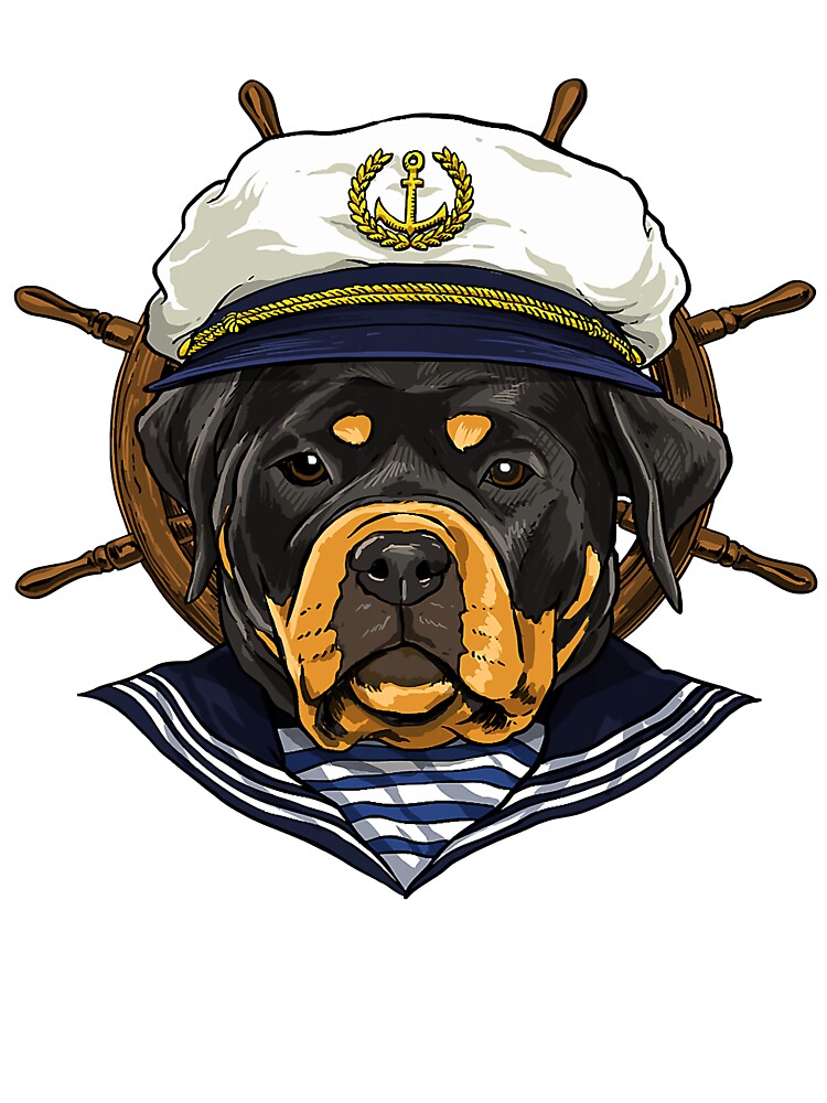 Boat Captain Dog T-Shirt