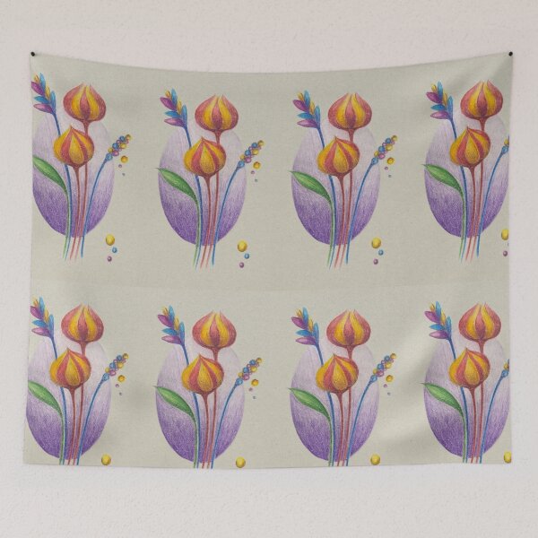 Item preview, Flower lanscape designed and sold by stupidpotato1.
