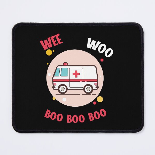 Item preview, Wee Woo Boo Boo Bus Ambulance Funny EMS EMT Paramedic Gift  designed and sold by KA-shirts.