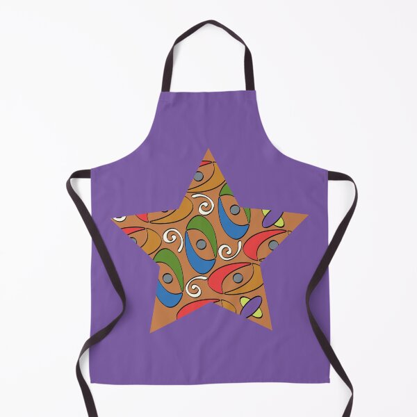 Item preview, Balance Pattern_Star_Golden_Purple designed and sold by Mimi Huang.
