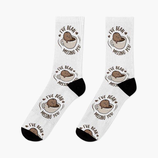 Item preview, I've Bean Missing You Coffee Pun designed and sold by sunnybandana.