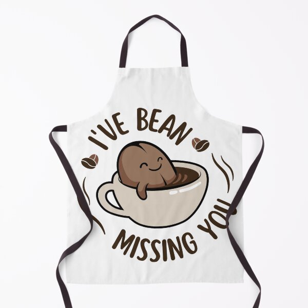 Item preview, I've Bean Missing You Coffee Pun designed and sold by sunnybandana.