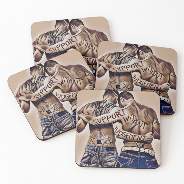 Item preview, Gay Art Support Without Judgement designed and sold by GeorgiosT.