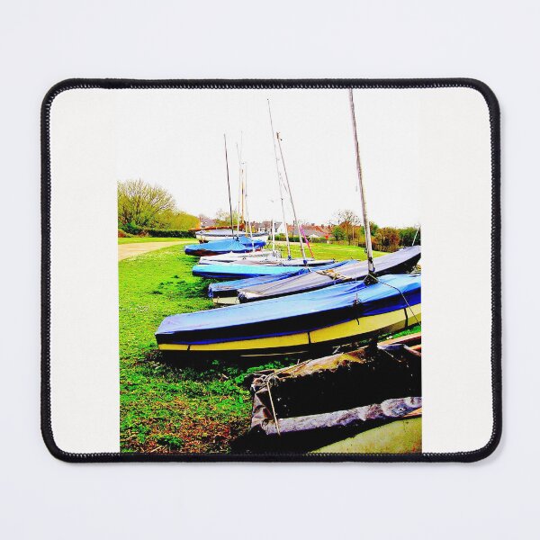 Item preview, Boats At Hornsea Mere, East Yorkshire designed and sold by Beatrice Roberts.