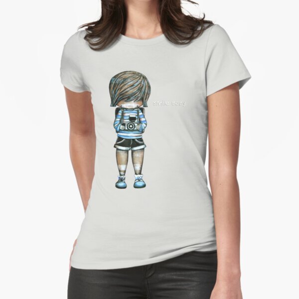 Smile Baby Tee Fitted T-Shirt