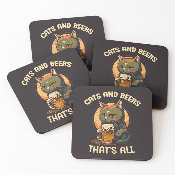 Item preview, Gatos Y Cerveza, Es Todo, Dibujo Gato Divertido designed and sold by raulmaler.