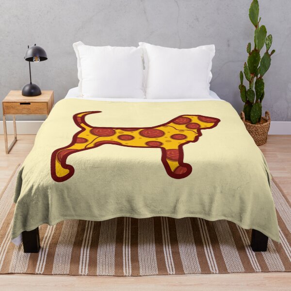 Artikelvorschau, Pizza-Hund Pizza-Bluthund-Hund entworfen und verkauft von shokA Design.