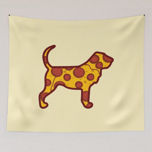 Item preview, Pizza Dog Pizza Bloodhound Dog designed and sold by shokA Design.