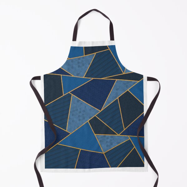 Item preview, Geometrical Pattern Design- Blue designed and sold by Artsbykk.