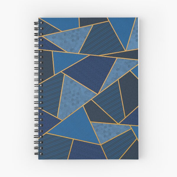 Item preview, Geometrical Pattern Design- Blue designed and sold by Artsbykk.
