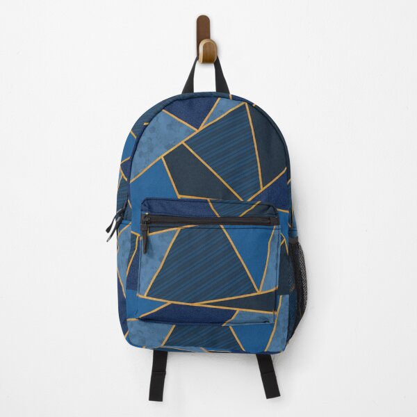 Item preview, Geometrical Pattern Design- Blue designed and sold by Artsbykk.