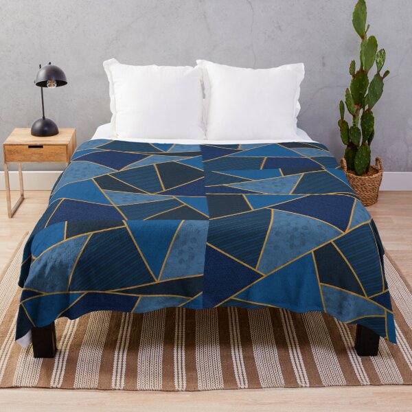 Item preview, Geometrical Pattern Design- Blue designed and sold by Artsbykk.