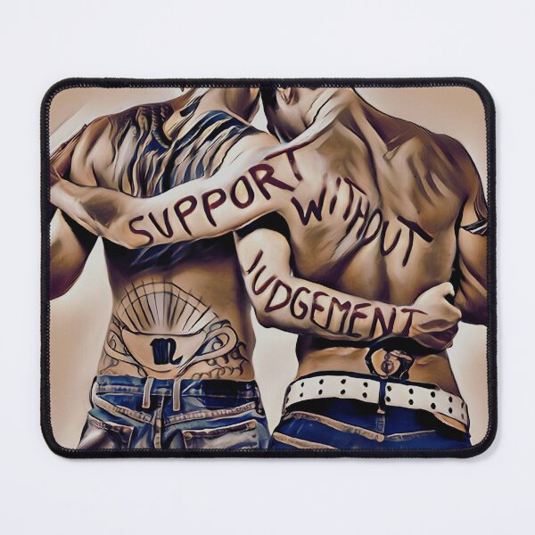 Item preview, Gay Art Support Without Judgement designed and sold by GeorgiosT.