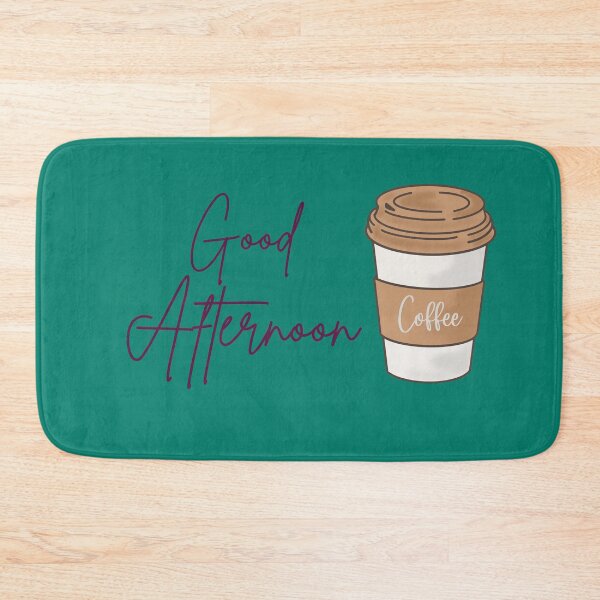 Item preview, Good afternoon with Coffee Cool Design  designed and sold by Basma Store.