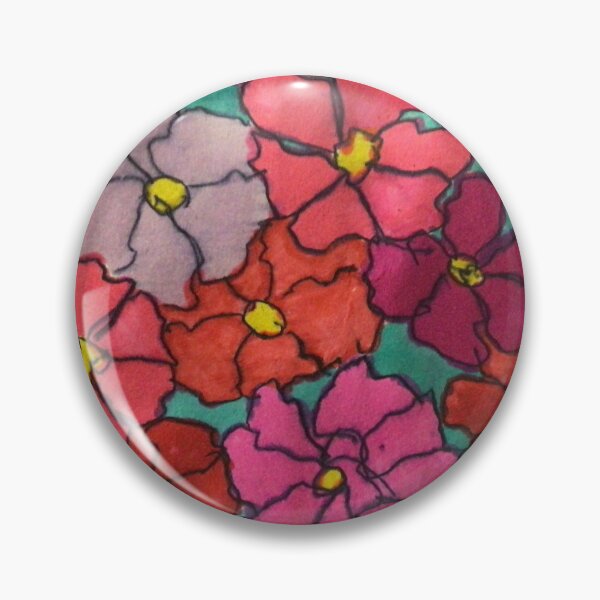 Item preview, Pink Impatience Flowers designed and sold by Kattrend.