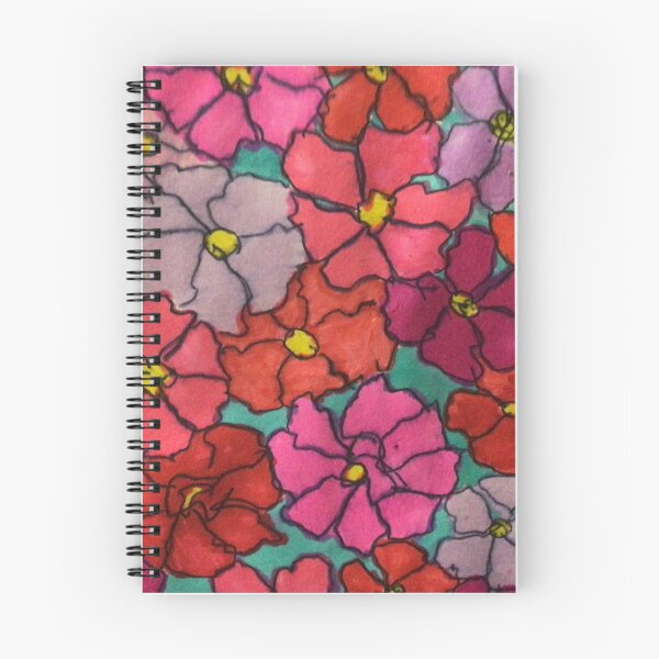 Item preview, Pink Impatience Flowers designed and sold by Kattrend.