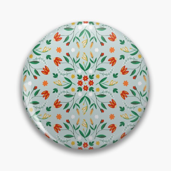 Item preview, Romanian folk flowers designed and sold by Ema Tudose.