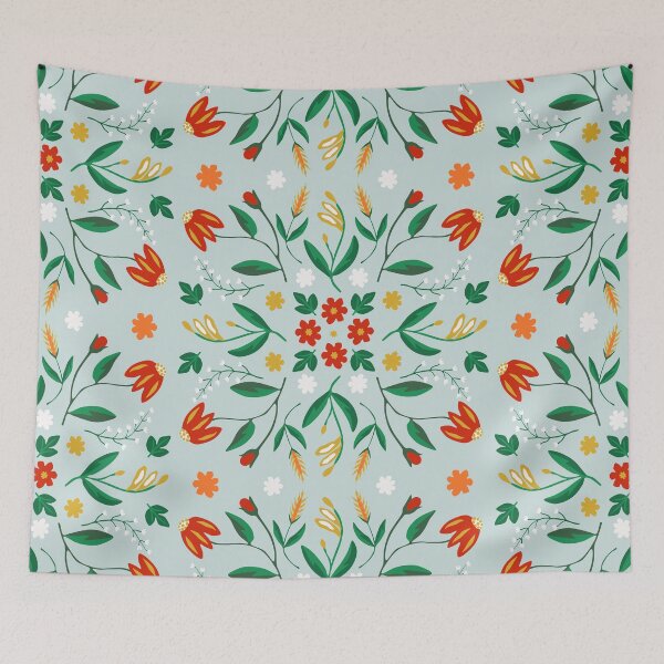 Item preview, Romanian folk flowers designed and sold by Ema Tudose.