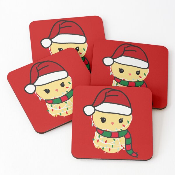 Item preview, Cute christmas chicken designed and sold by Mermaidssparkle.