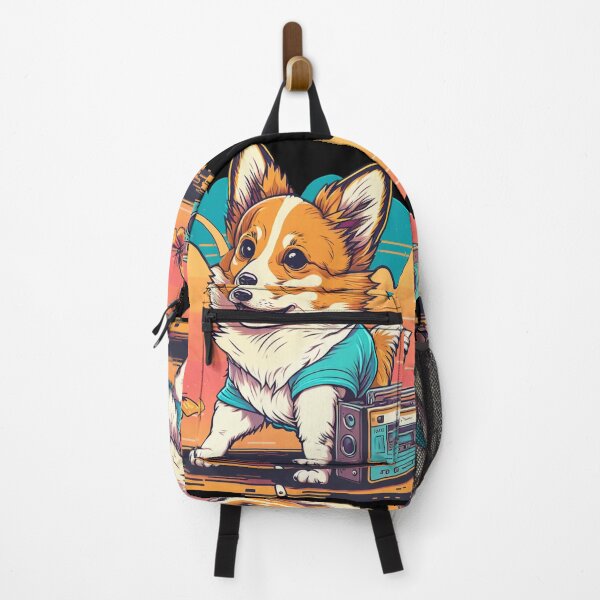 Item preview, Cartoon Corgi on the Beach on the beach designed and sold by Shaani.