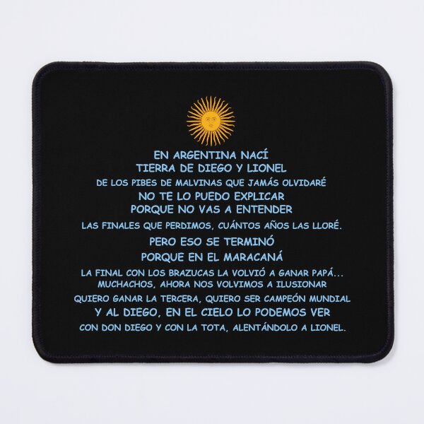 Item preview, Argentina fans’ song -  Argentina Mundial de Qatar 2022 Argentina World cup 2022  Muchachos, ahora nos volvimos a ilusionar designed and sold by TRUE-FANS.
