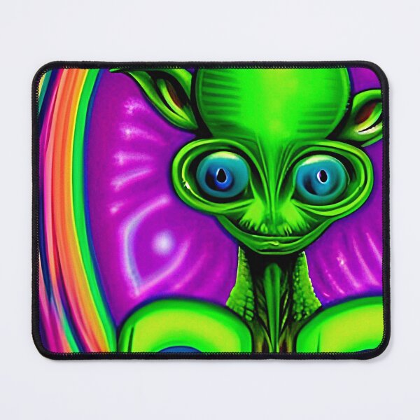 Item preview, Funny alien art. Colorful surreal alien designed and sold by Neo-Expression.