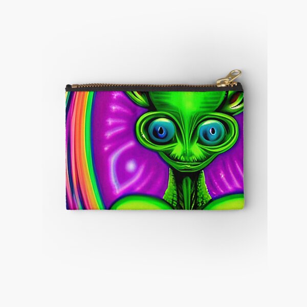 Item preview, Funny alien art. Colorful surreal alien designed and sold by Neo-Expression.