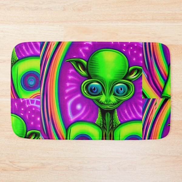 Item preview, Funny alien art. Colorful surreal alien designed and sold by Neo-Expression.