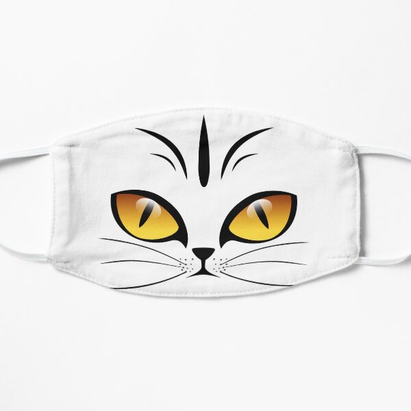 Feline Therian Mask White Shorthair Cat 