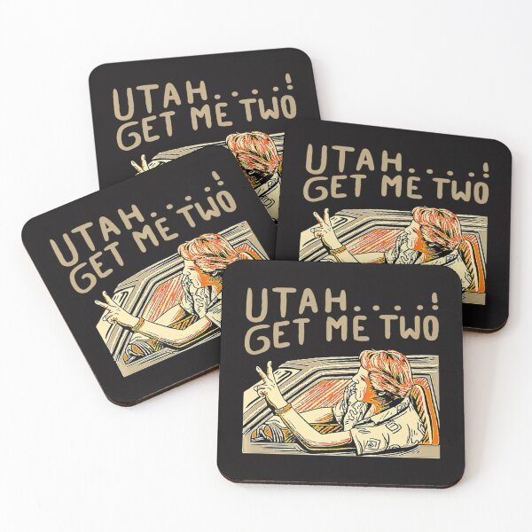 Item preview, Utah Get Me Two Quote Retro designed and sold by danisacookie.