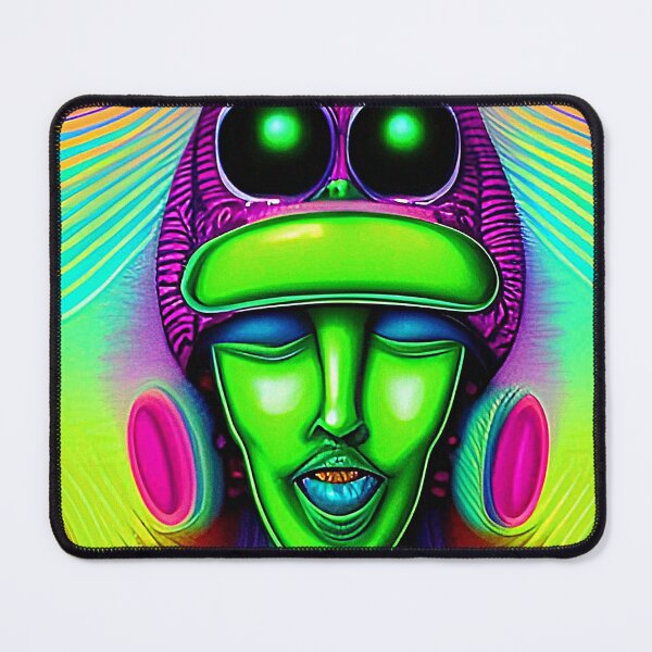 Item preview, Funny alien art. Colorful surreal alien designed and sold by Neo-Expression.