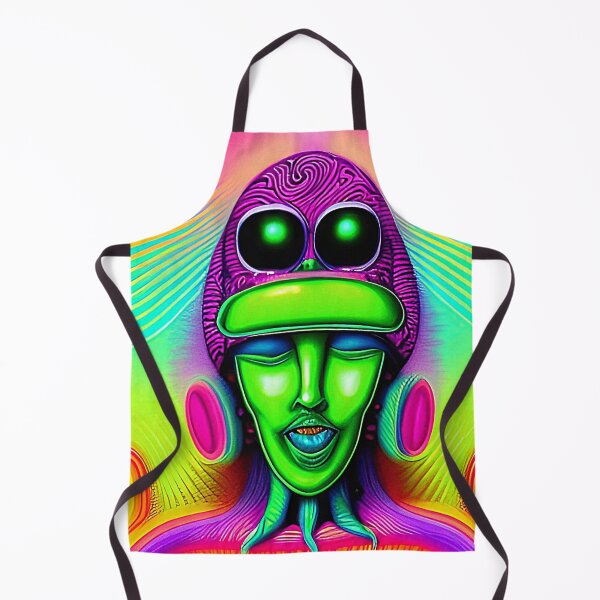 Item preview, Funny alien art. Colorful surreal alien designed and sold by Neo-Expression.